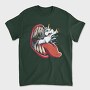Unicorn And Monster Mouth Eaten, Tricou Barbati (Unisex)
