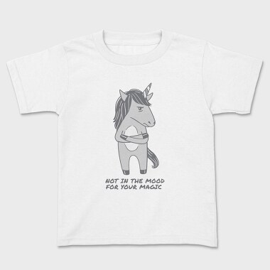 Unicorn Angry Mood, Tricou Copii
