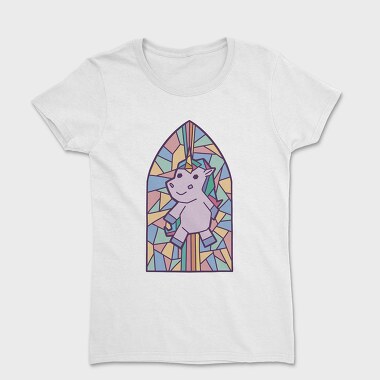 Unicorn Church Window, Tricou Femei