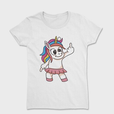 Unicorn Finger Gesture, Tricou Femei