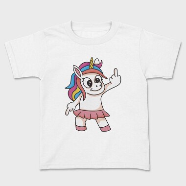 Unicorn Finger Gesture, Tricou Copii
