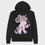 Unicorn Lifting Weights Kawaii Working Out, Hanorac Oversize Barbati (Unisex)