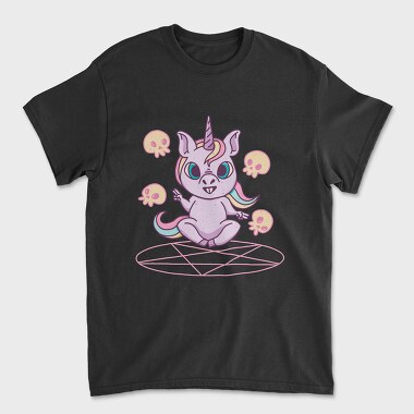Unicorn Summoning Ritual Summoned, Tricou Barbati (Unisex)