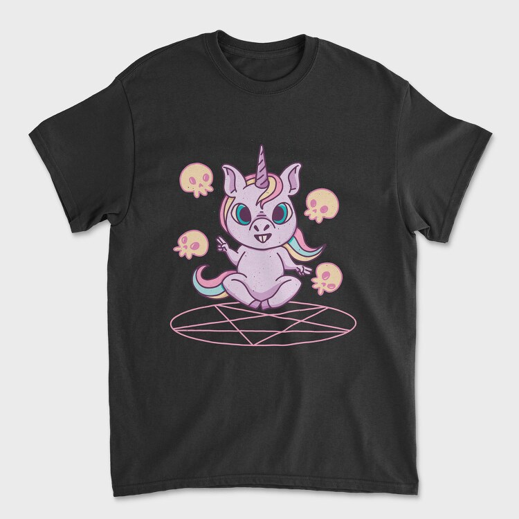 Unicorn Summoning Ritual Summoned, Tricou Barbati (Unisex)