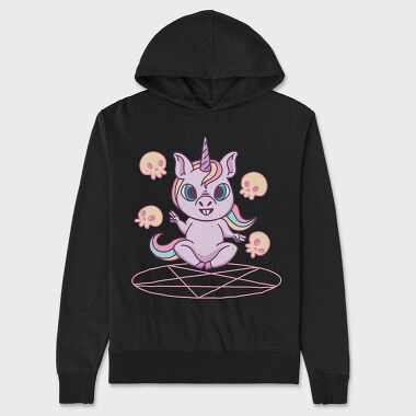 Unicorn Summoning Ritual Summoned, Hanorac Oversize Barbati (Unisex)