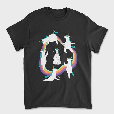 Unicorn Yoga, Tricou Barbati (Unisex)