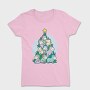 Unicorns Christmas Tree, Tricou Femei