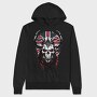 Union Jack Skull, Hanorac Oversize Barbati (Unisex)