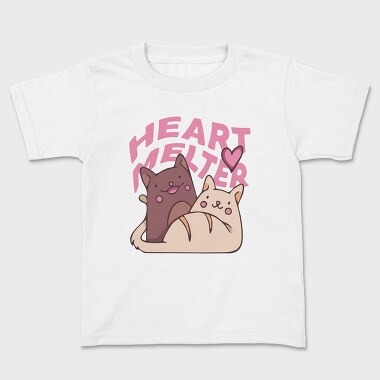 Valentine Cats Couple S Day Cute, Tricou Copii