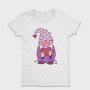 Valentines Day Gnome, Tricou Femei