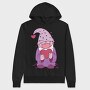 Valentines Day Gnome, Hanorac Oversize Barbati (Unisex)