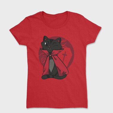Vampire Cat Spooky, Tricou Femei