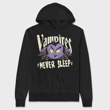 Vampires Never Sleep, Hanorac Oversize Barbati (Unisex)