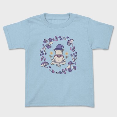 Mystical Frog Animal Throw Pillow, Tricou Copii