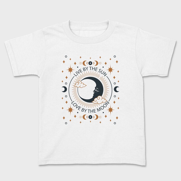 Mystical Moon Love Quote Tote, Tricou Copii