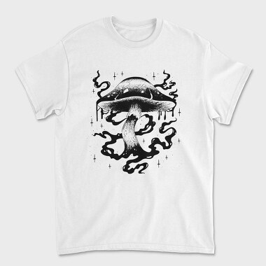 Mystical Mushroom Tote, Tricou Barbati (Unisex)