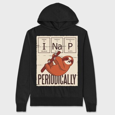 Nap Periodically Sloth, Hanorac Oversize Barbati (Unisex)