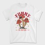 Natural Humor Mushroom Funny By Nature, Tricou Barbati (Unisex)