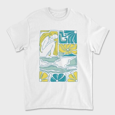 Nature Blonde Woman, Tricou Barbati (Unisex)