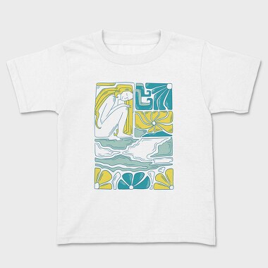 Nature Blonde Woman, Tricou Copii
