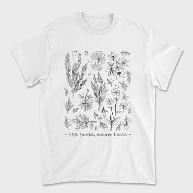 Nature Botanical Plants, Tricou Barbati (Unisex)