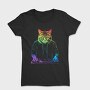 Neon Cat Dj, Tricou Femei