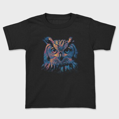 Neon Owl, Tricou Copii
