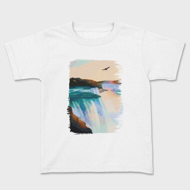 Niagara Falls Painting, Tricou Copii