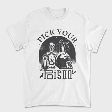 Pick Your Poison Halloween, Tricou Barbati (Unisex)