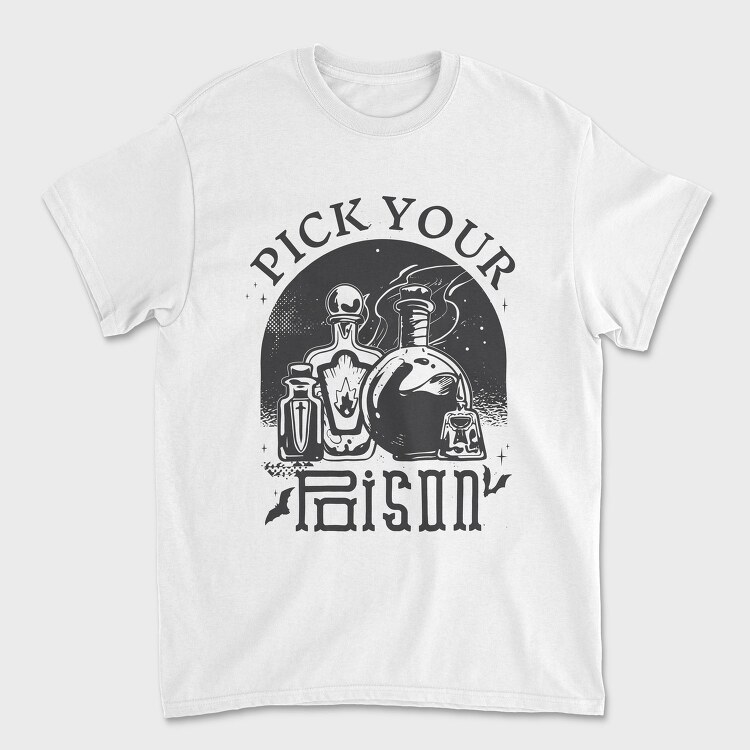 Pick Your Poison Halloween, Tricou Barbati (Unisex)