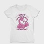 Pink Flamingo Funny Crazy Quote, Tricou Femei