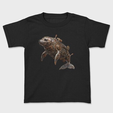 Steampunk Sea Animal, Tricou Copii