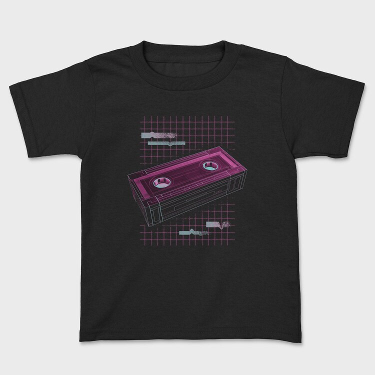 Vaporwave Vhs, Tricou Copii