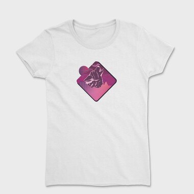 Vaporwave Wolf, Tricou Femei