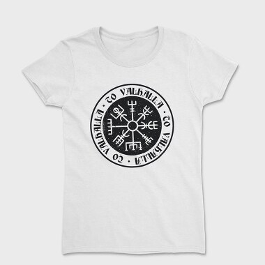 Vegvisir Compass To Valhalla, Tricou Femei