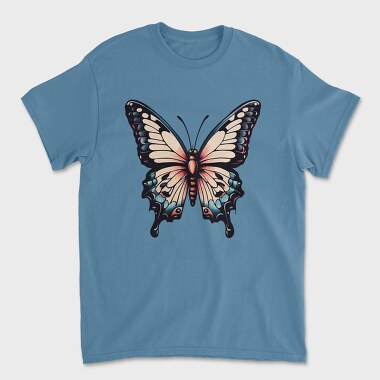 Vibrant Traditional Butterfly, Tricou Barbati (Unisex)