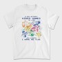 Video Games Quote Watercolor, Tricou Barbati (Unisex)
