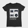 Vintage Audio Cassette Classical, Tricou Femei