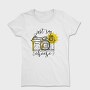 Vintage Camera Kid 05, Tricou Femei