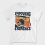 Vintage Camera Photography Capturing Moments, Tricou Barbati (Unisex)