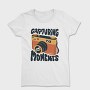 Vintage Camera Photography Capturing Moments, Tricou Femei