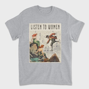 Vintage Mermaids And Pirate, Tricou Barbati (Unisex)