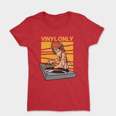 Vinyl Dj Quote, Tricou Femei