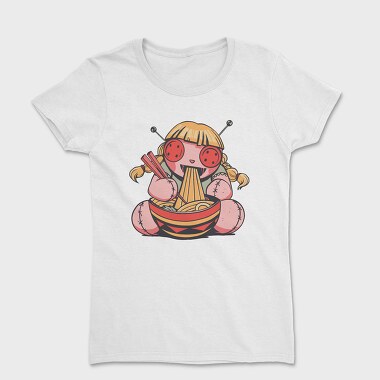 Voodoo Doll Eating Spaghetti, Tricou Femei