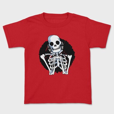 Waiting Skeleton Illustration 001, Tricou Copii