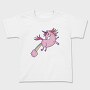 Pink Unicorn Flying 002, Tricou Copii