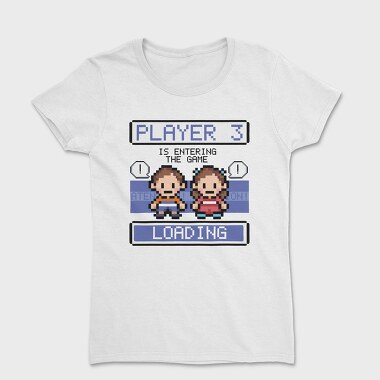 Pixel Art Game Characters Kids Brother, Tricou Femei
