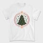 Pixelated Xmas Tree Ugly, Tricou Barbati (Unisex)