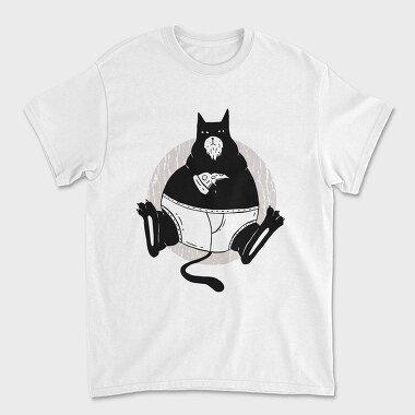 Pizza Cat Cathers Day, Tricou Barbati (Unisex)