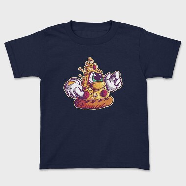 Pizza Slice Monster Illuminati, Tricou Copii